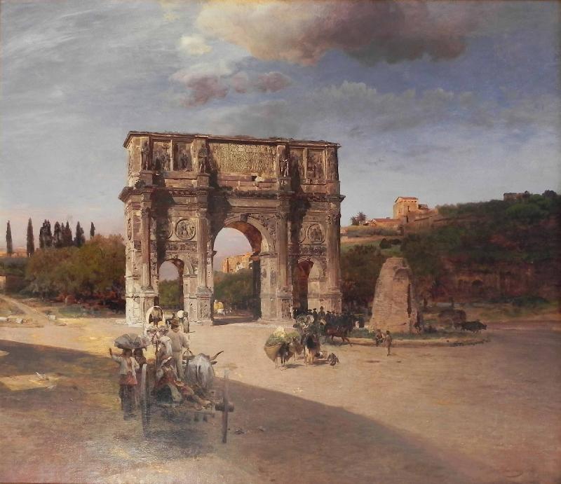  Constantine's Triumphal Arch in Rome